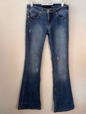 Distressed Flared Juicy Couture Jeans